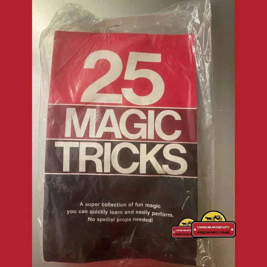 Vintage 1975–1976 25 Magic Tricks Kit 🪄 NOS Reiss Games