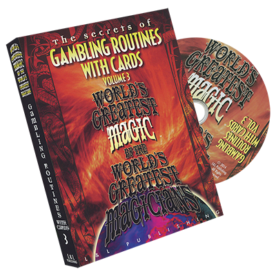 World's Greatest Magic: Gambling Routines With Cards Vol 3 - DVD by Murphy's Magic Supplies, Inc.