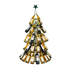 Christmas Tree Wine Rack, 60 Rack Spaces by Masquerade