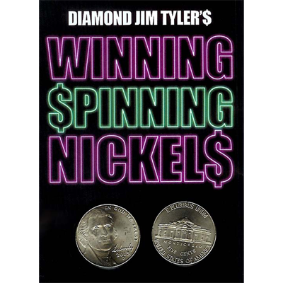 Winning Spinning Nickels (two pack) by Diamond Jim Tyler by Murphy's Magic Supplies, Inc.